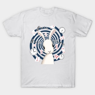 White Rabbit In Wonderland T-Shirt